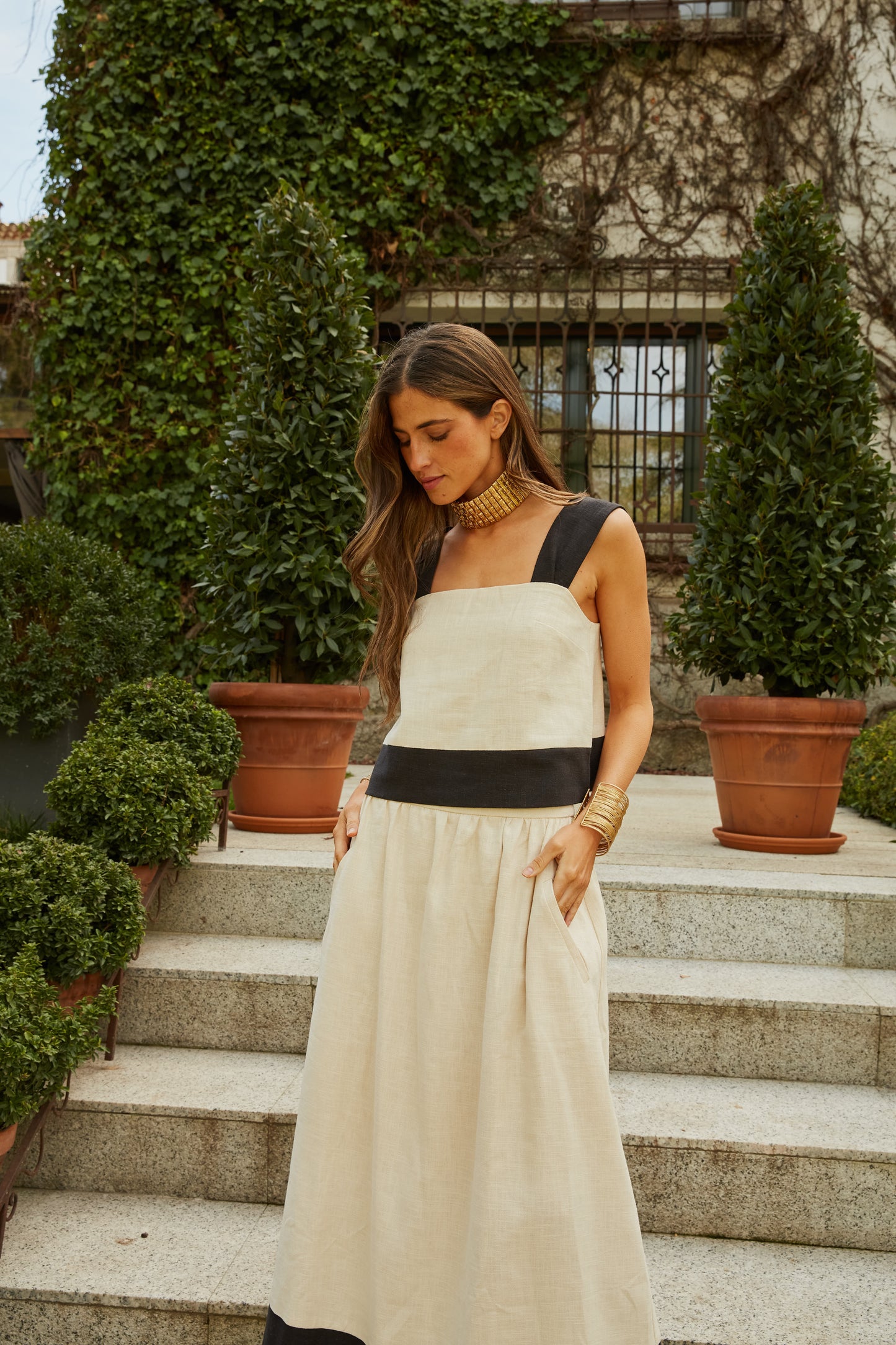 Conjunto Manatíe crudo y negro