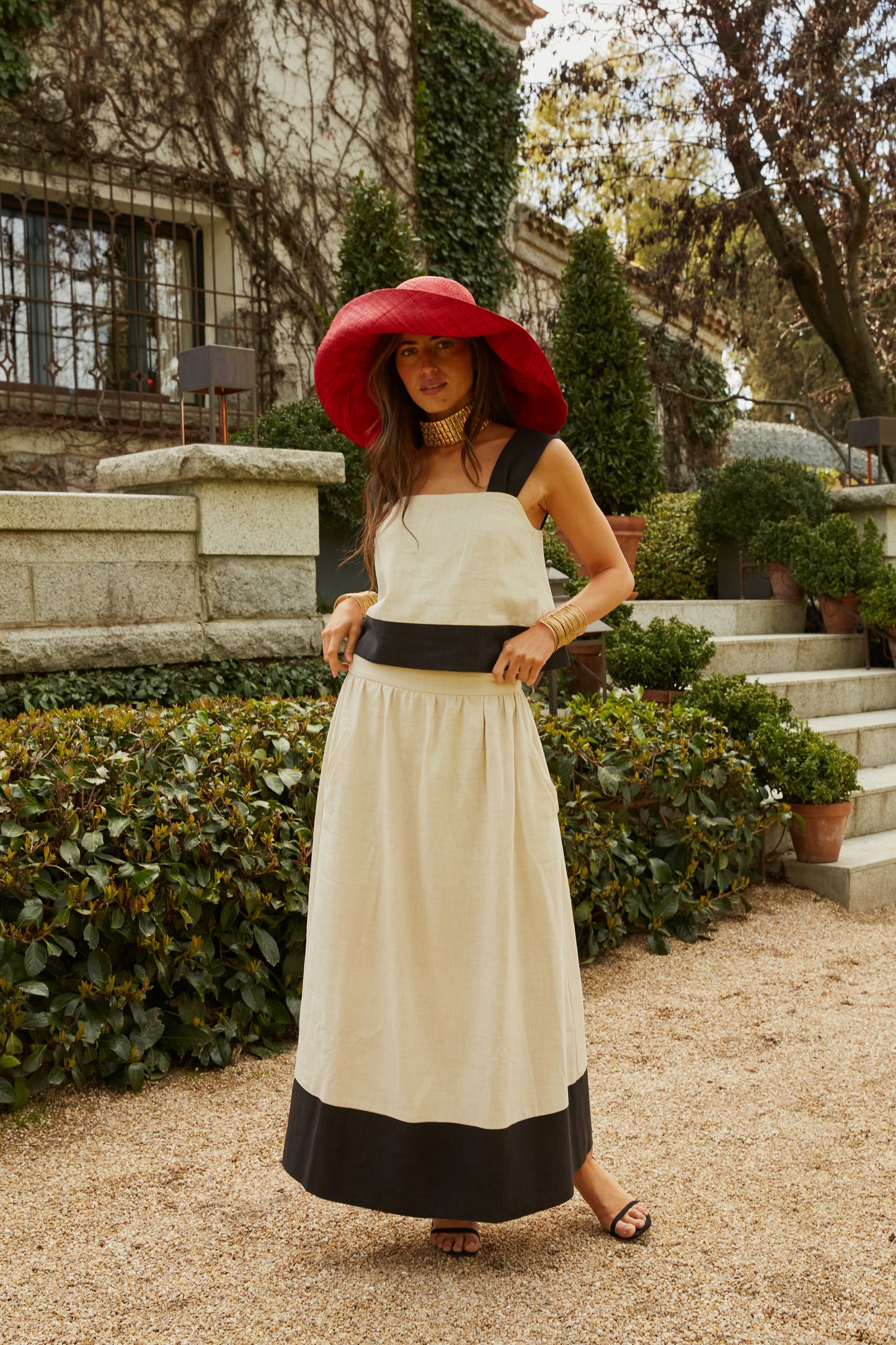 Conjunto Manatíe crudo y negro