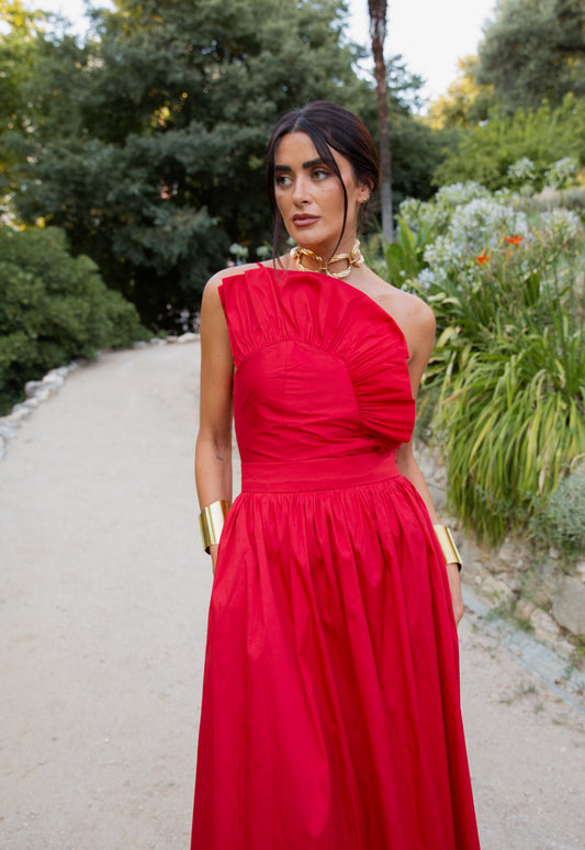 Conjunto Caracola rojo