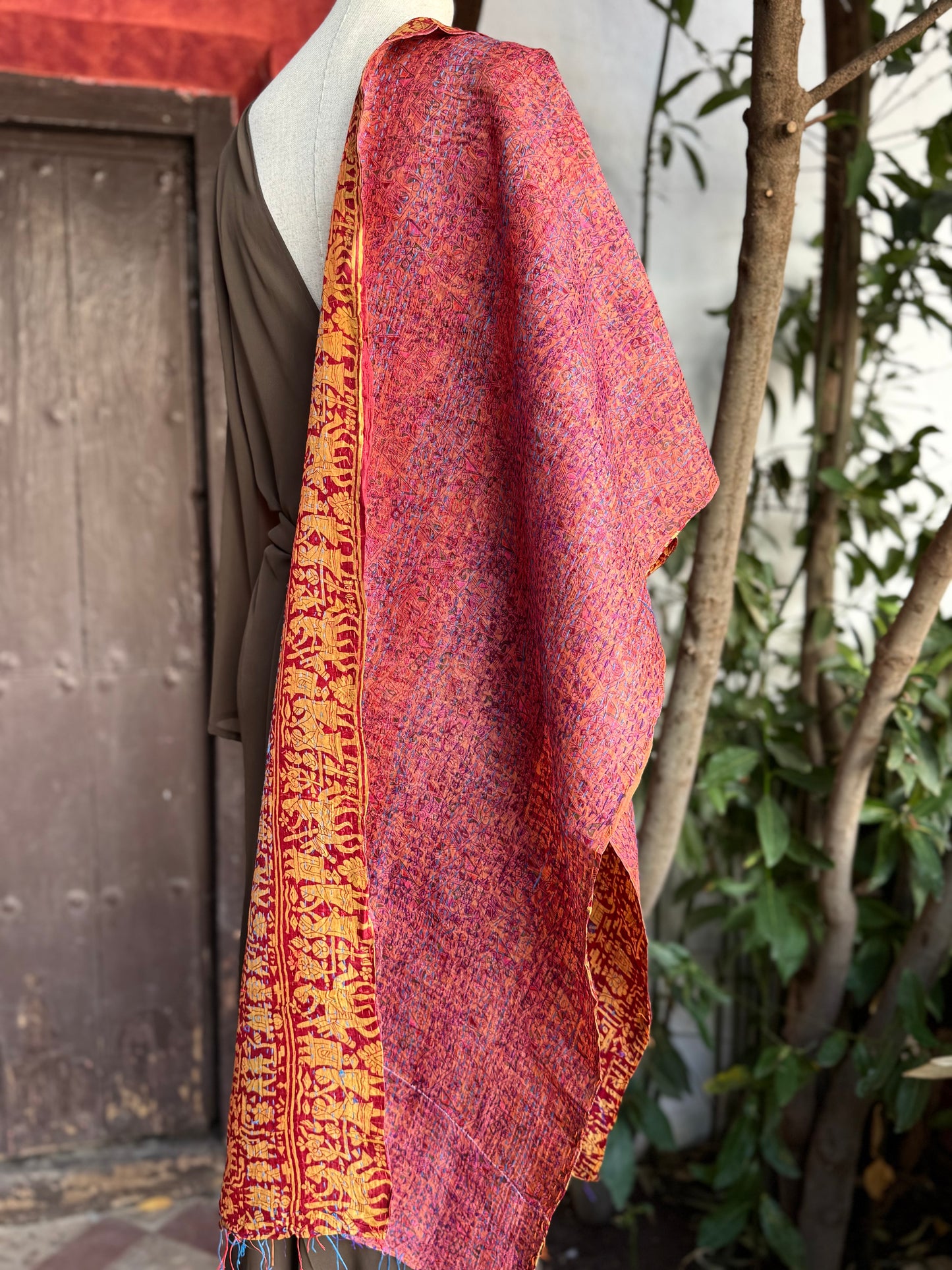 Silk scarf