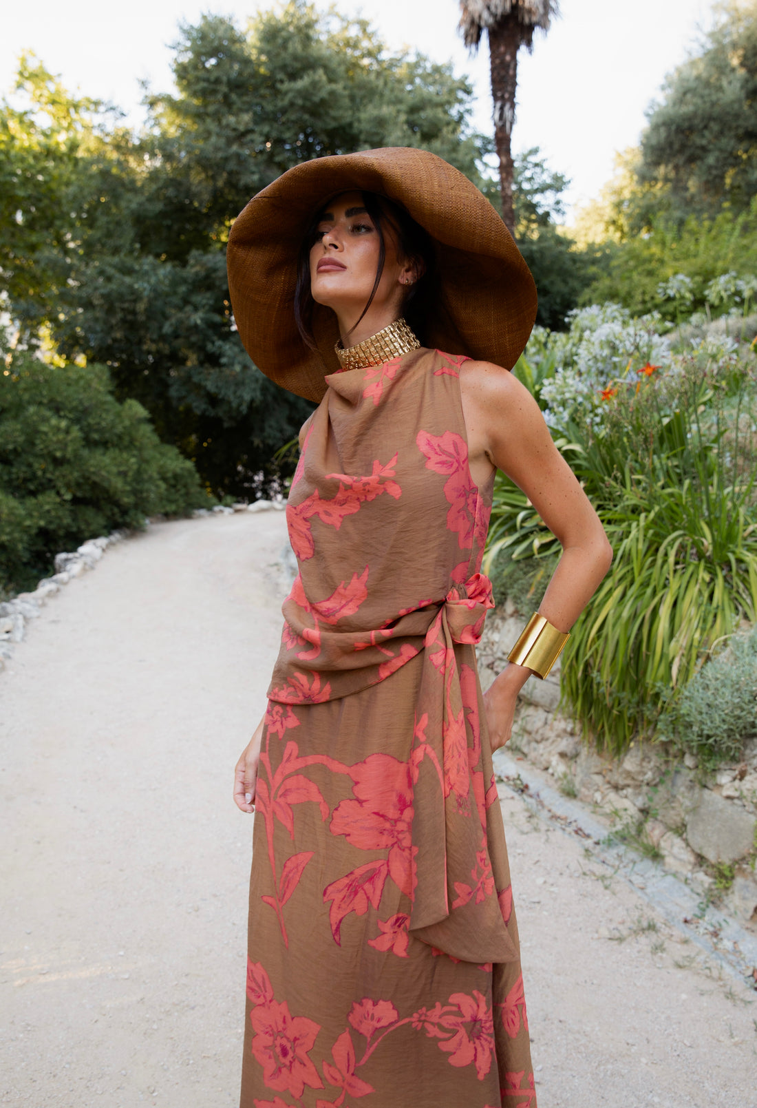 Vestido Erizo flores