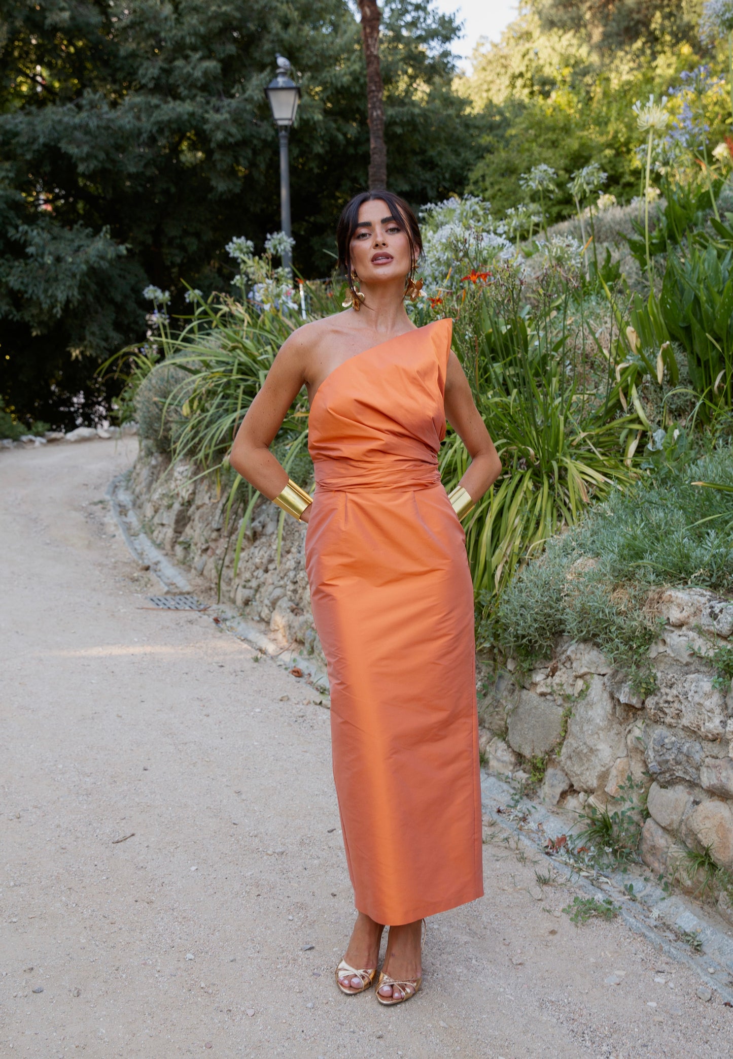Vestido Everest cor de laranja