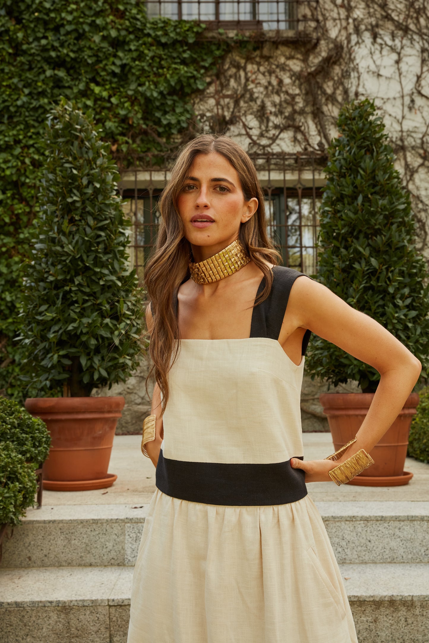 Conjunto Manatíe crudo y negro