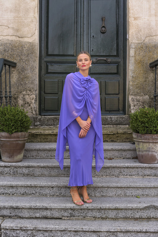 Lady Edelweiss lavender dress