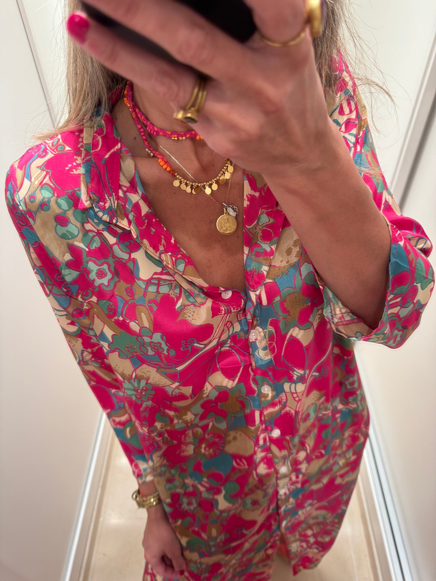 Camisero caramelos fresa