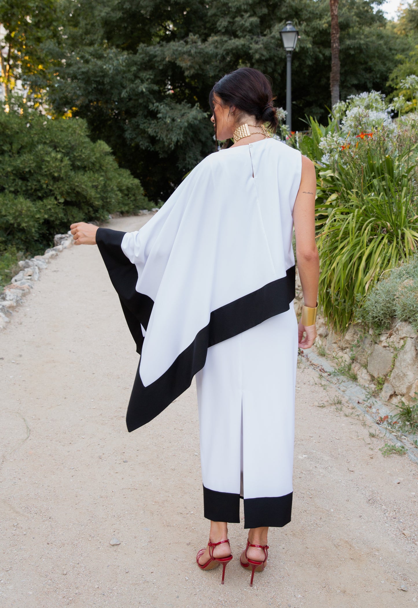 Lady Puma white/black set