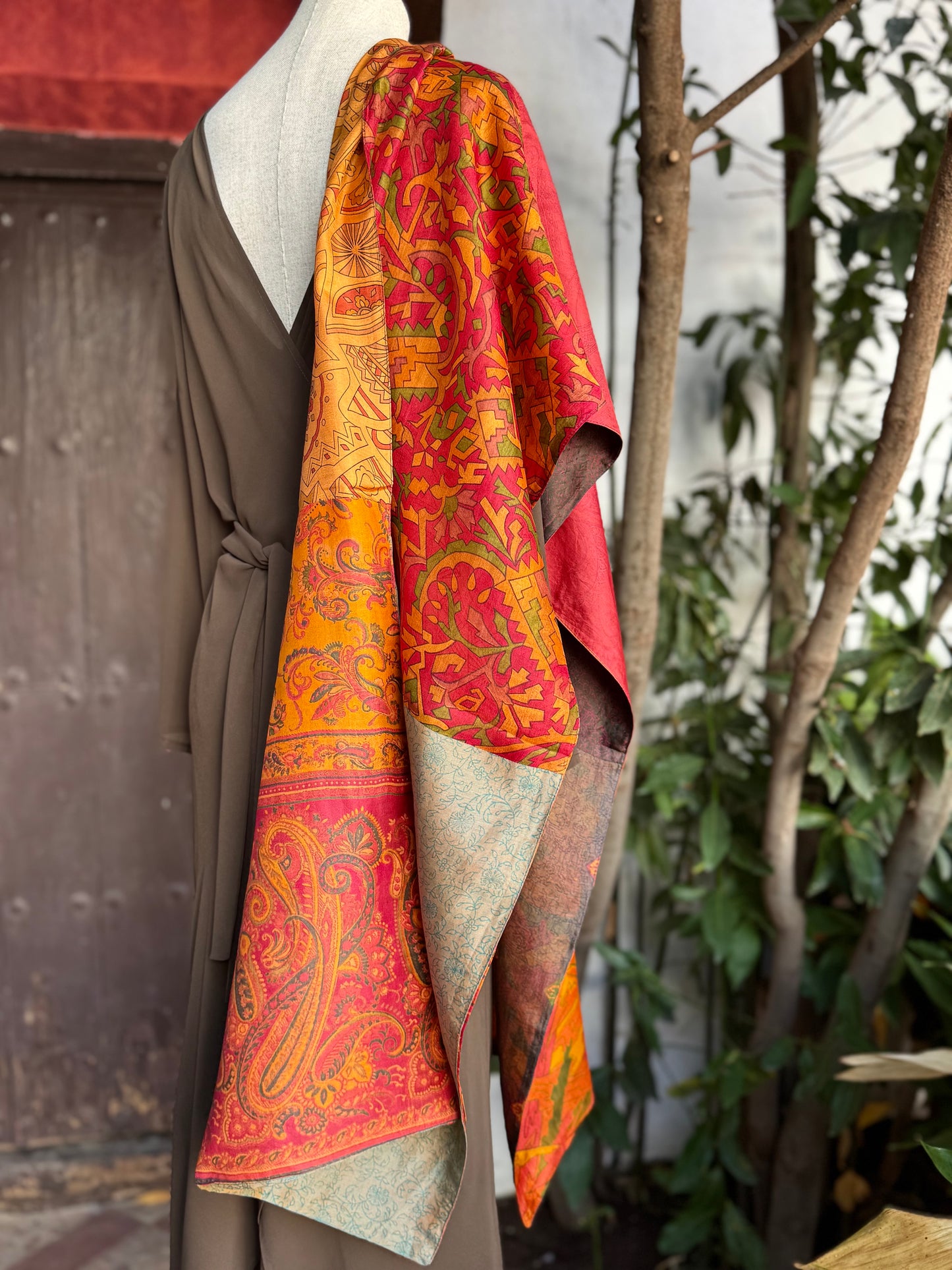 Silk scarf