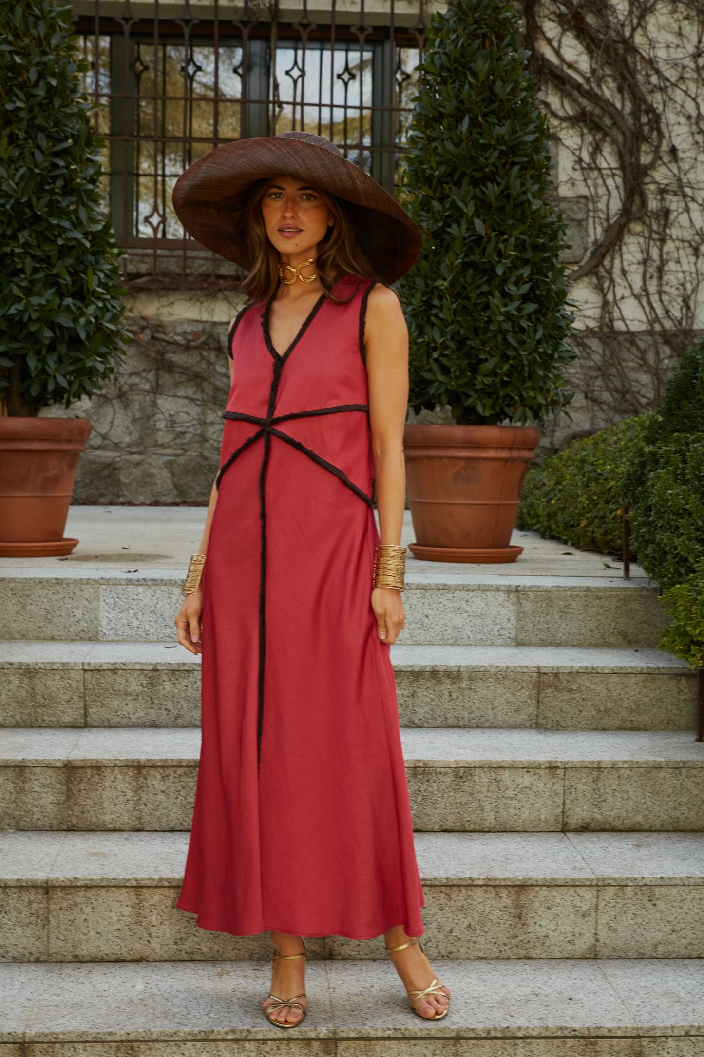 Vestido Tortuga fresa