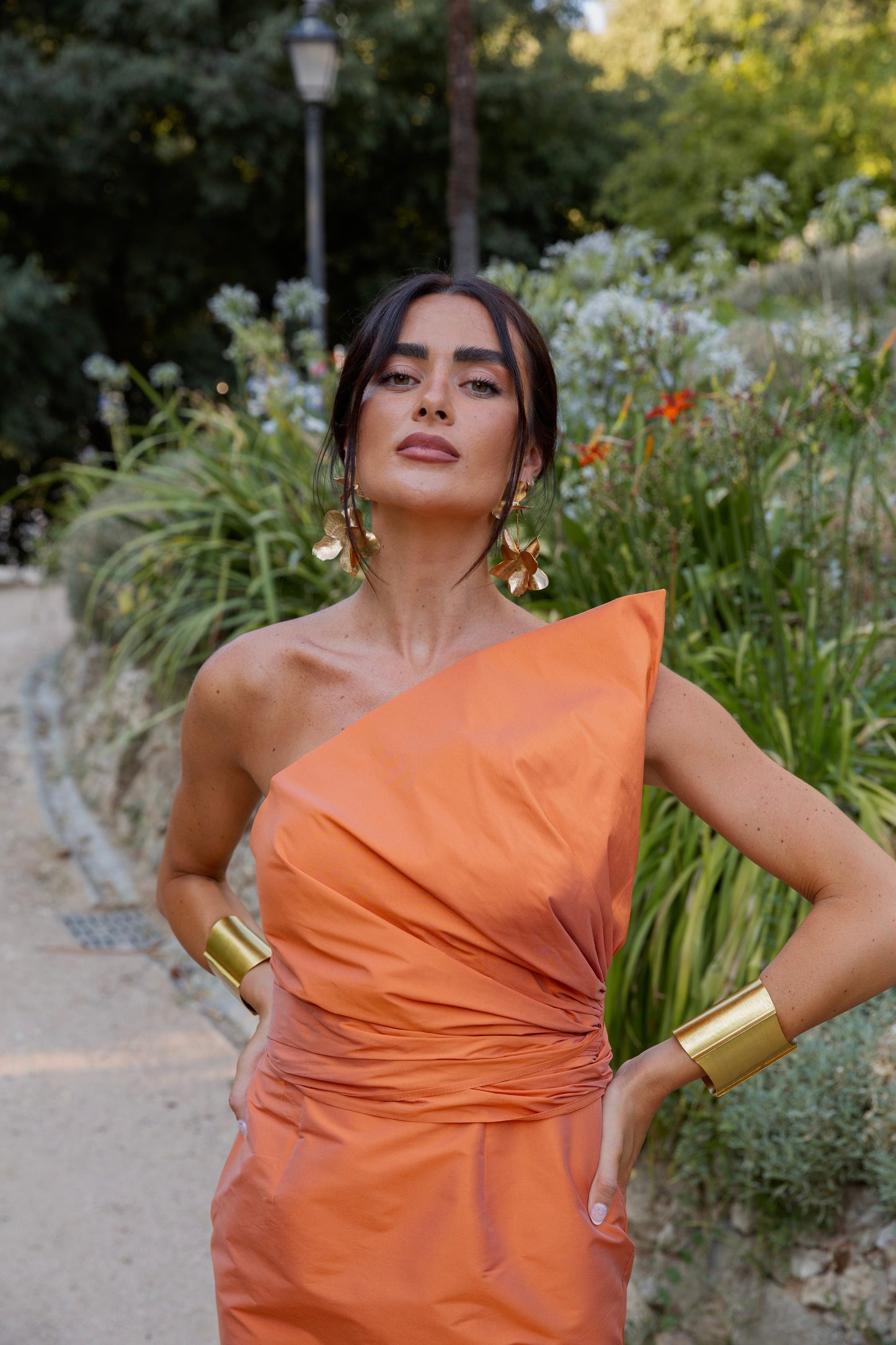 Vestido Everest cor de laranja
