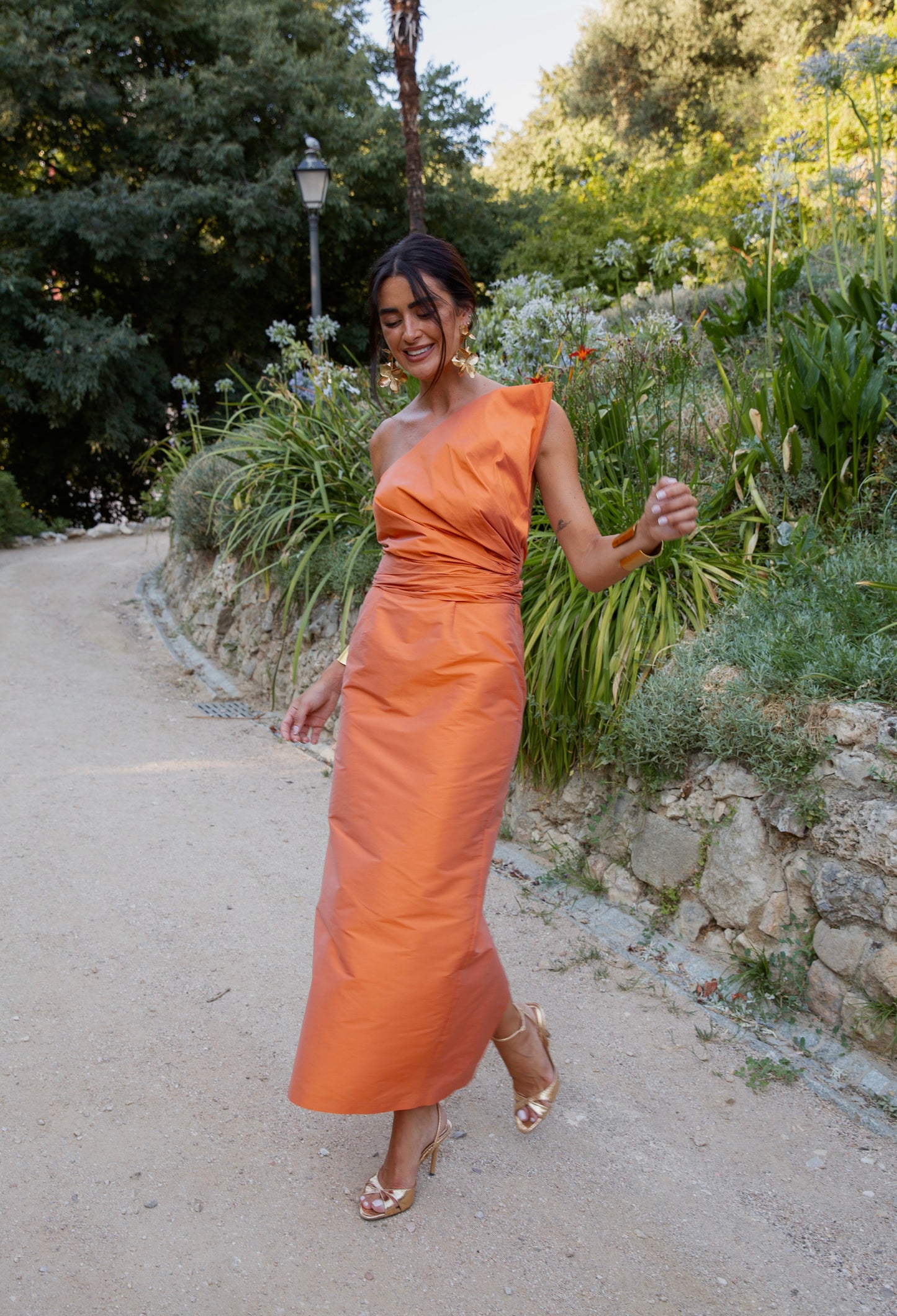 Vestido Everest cor de laranja