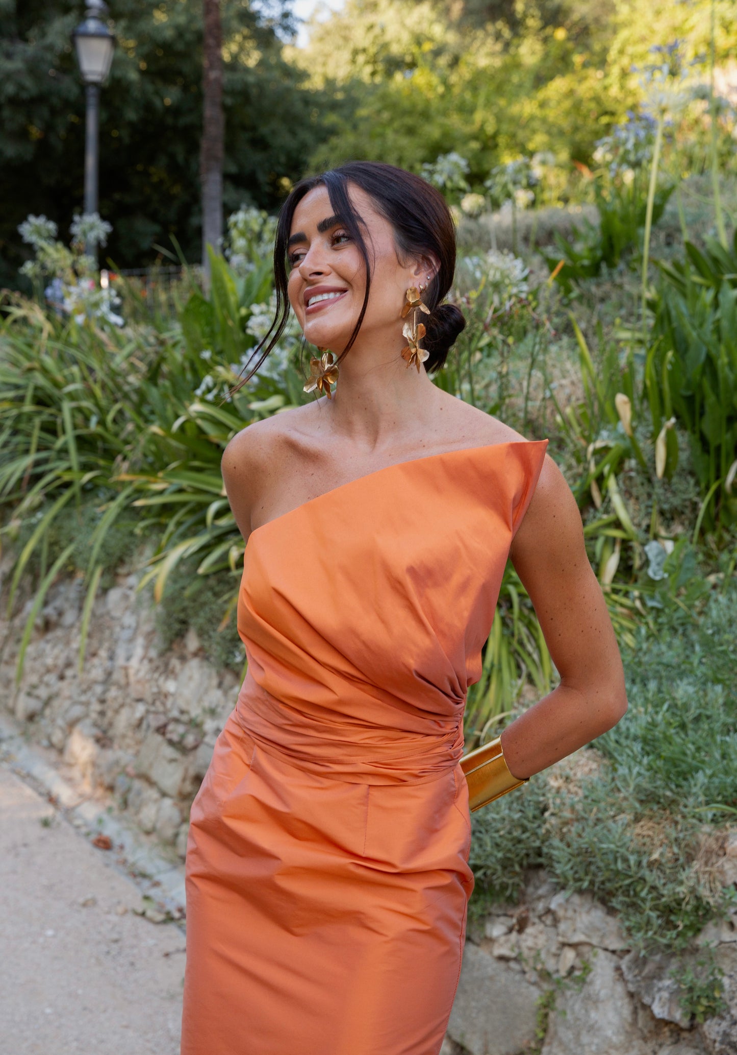 Vestido Everest cor de laranja