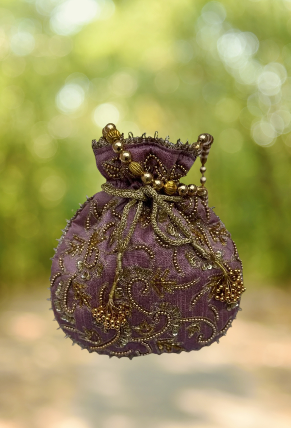 Bolso- Saquito tono rosa/lila