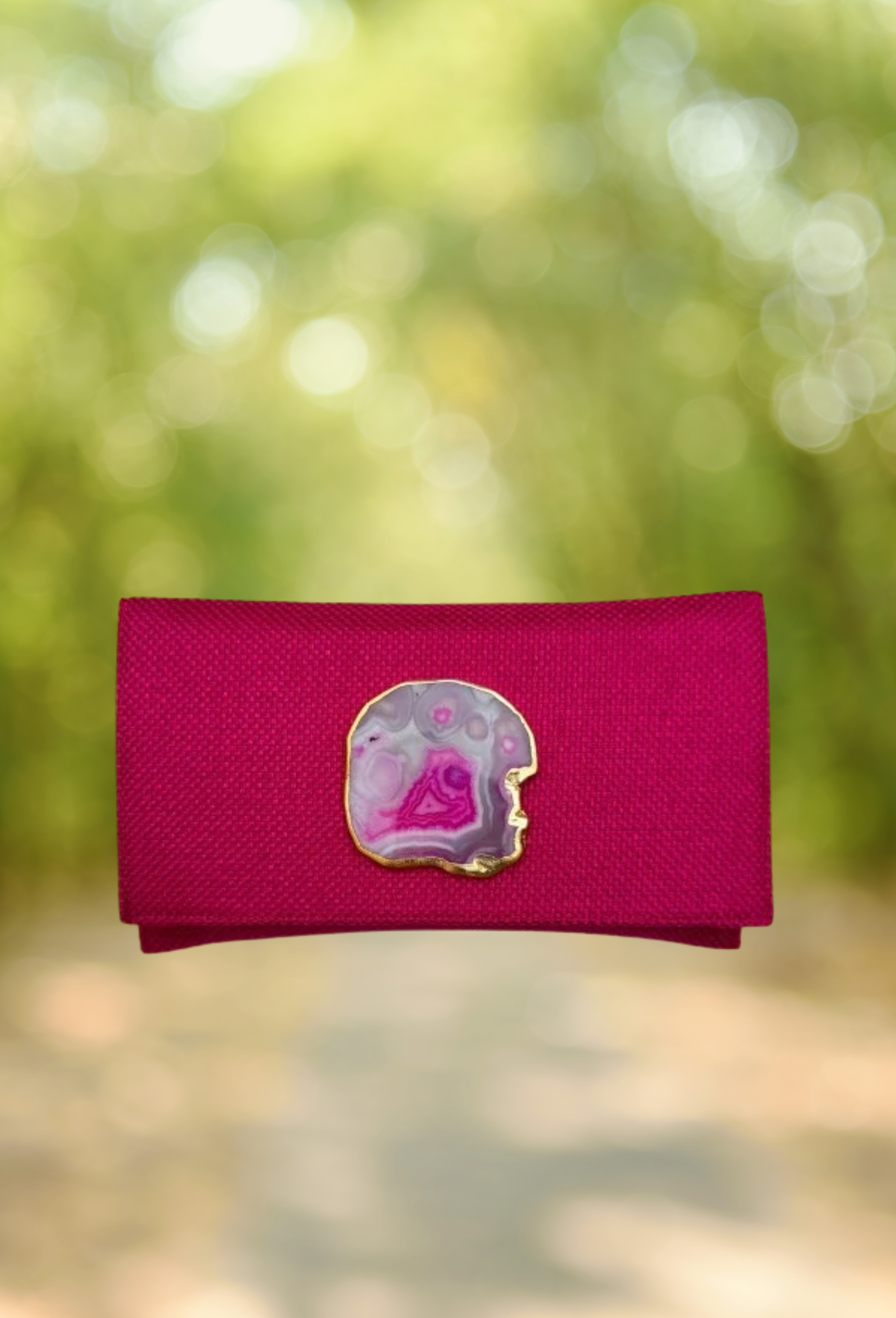 Cartera fucsia