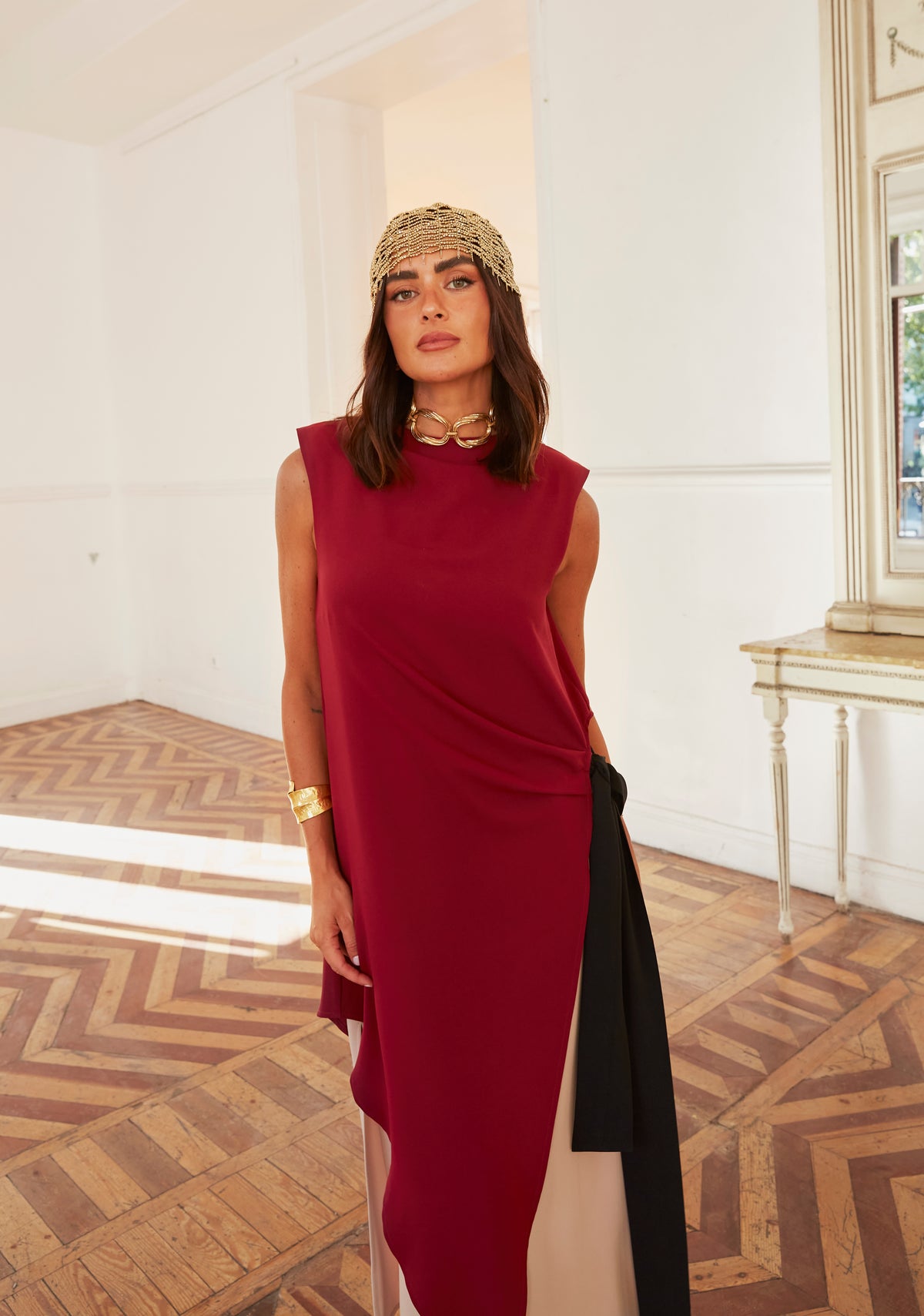Vestido Encanto tricolor