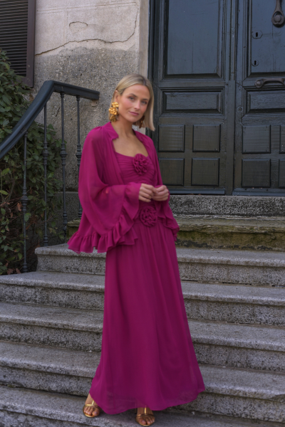Vestido Capibara Buganvilla Mannit