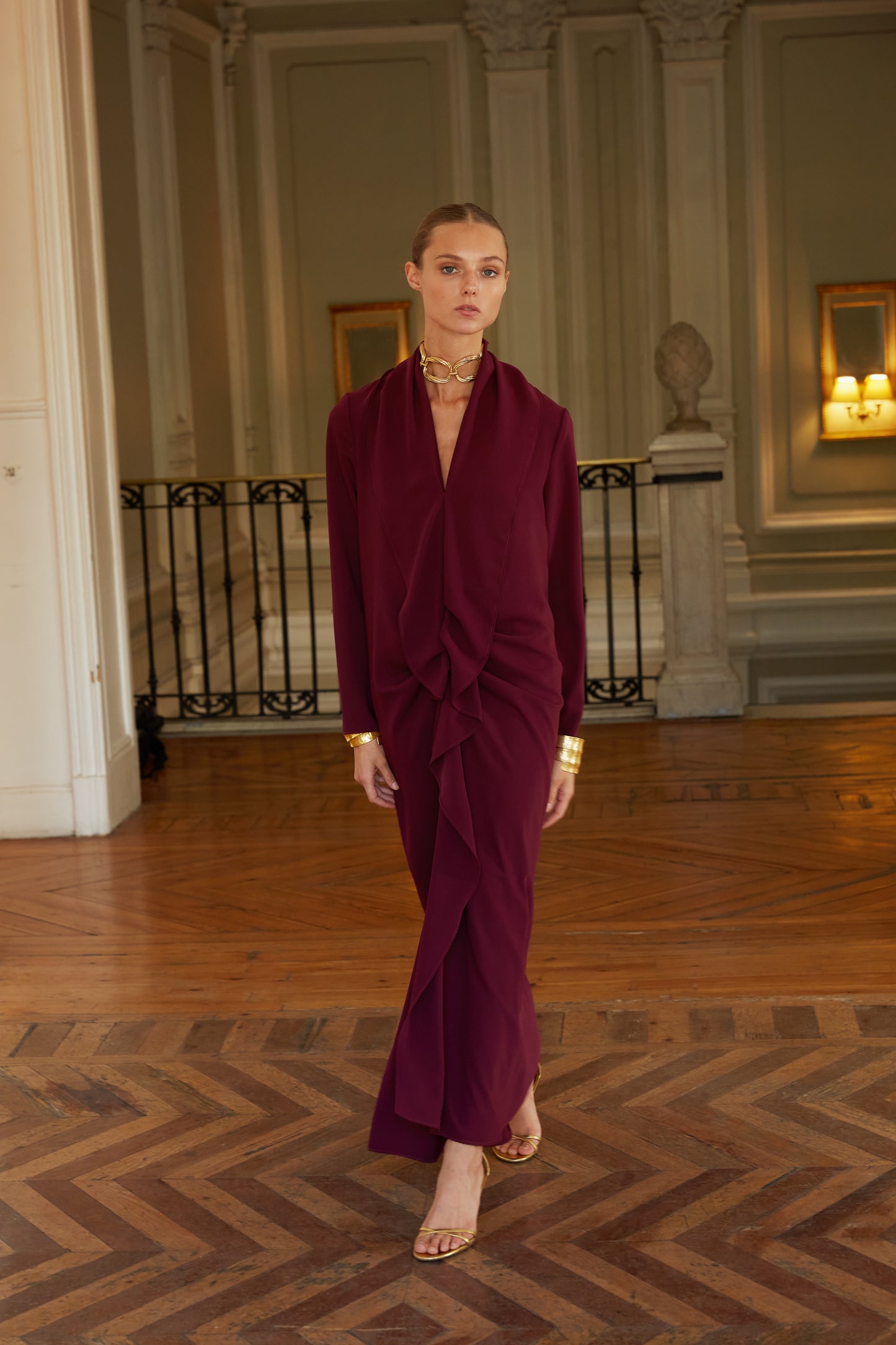 Vestido Secreto berenjena