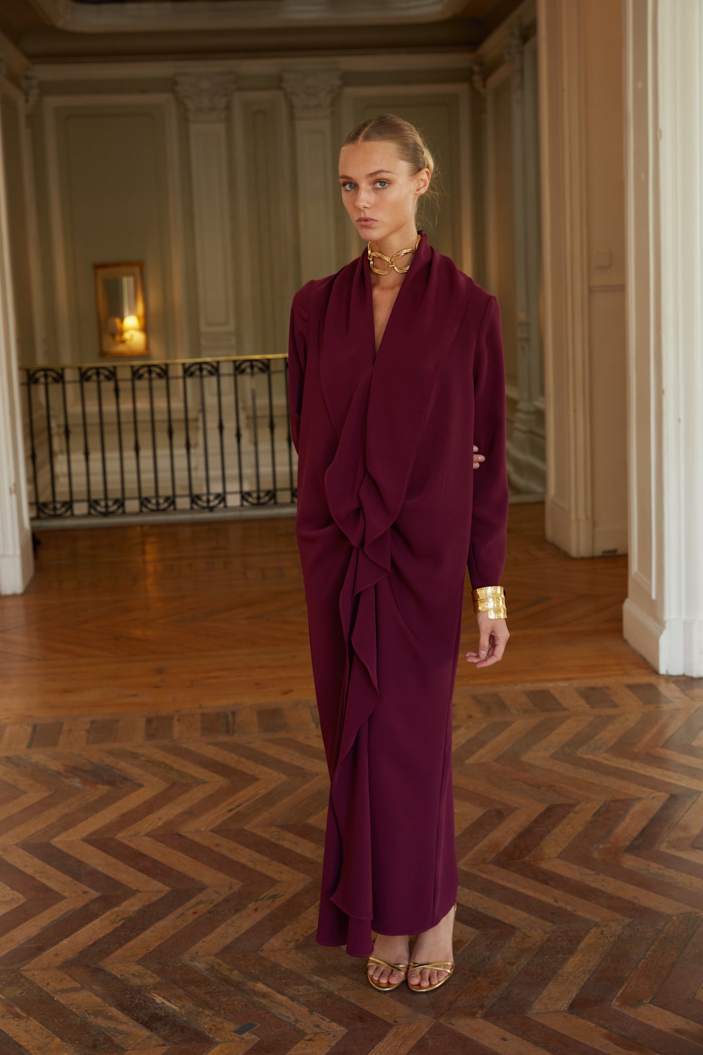 Vestido Secreto berenjena