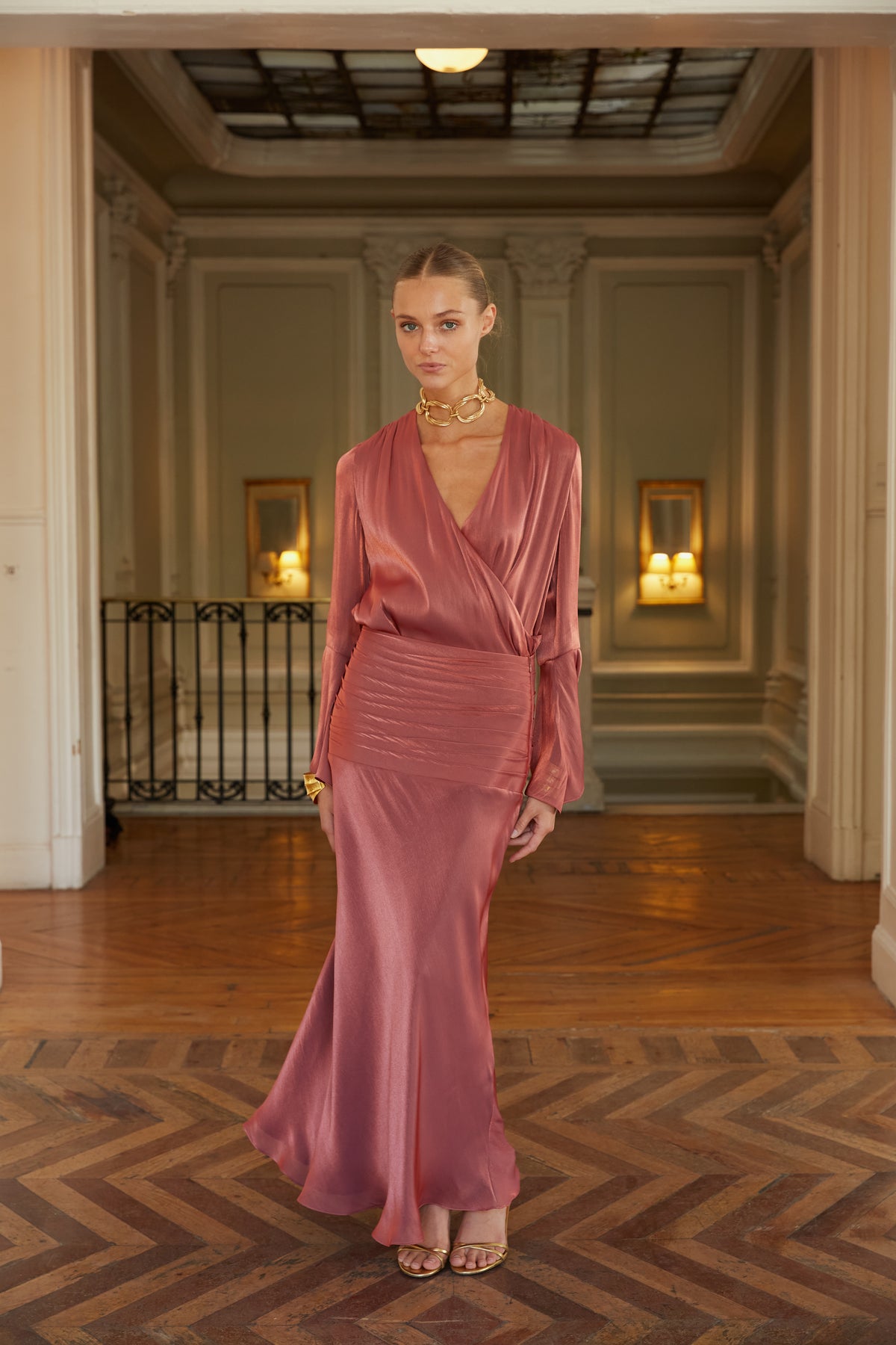 Conjunto Abedul rosa maquilhagem