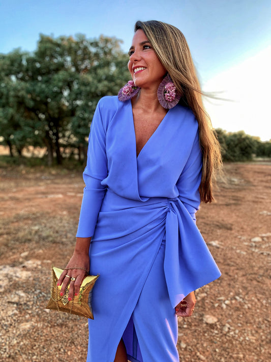 Lady Stockholm blue dress