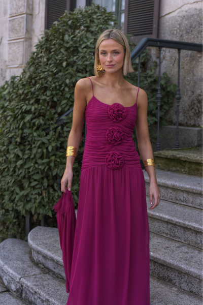 Vestido Lady Capibara buganvilla