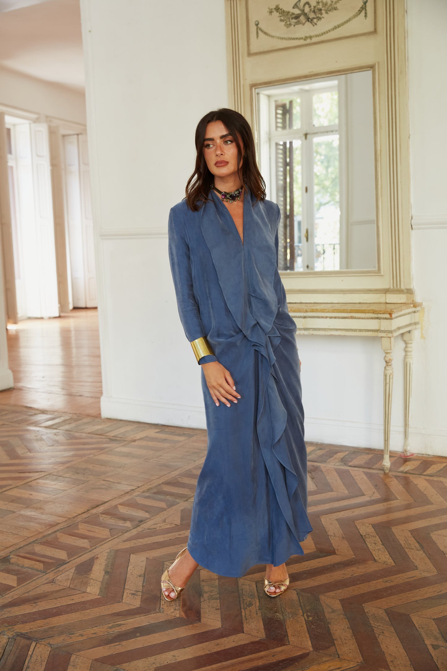 Vestido Secreto azul