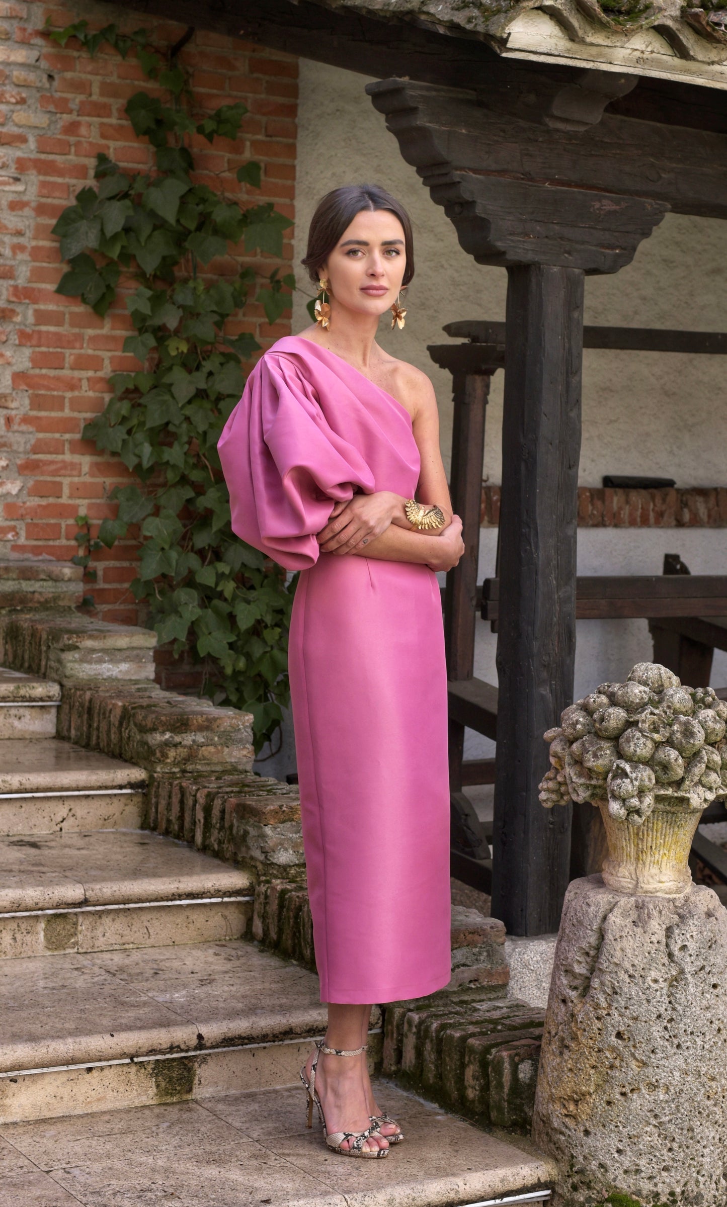 Vestido Lady Azores rosa