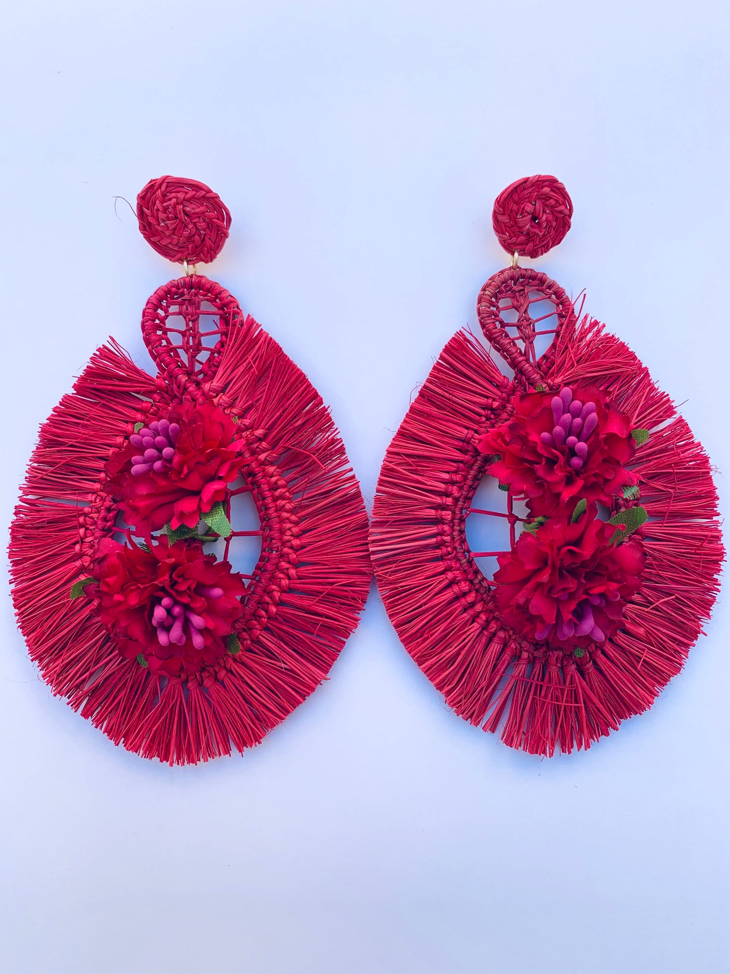 Jacarta cherry earrings