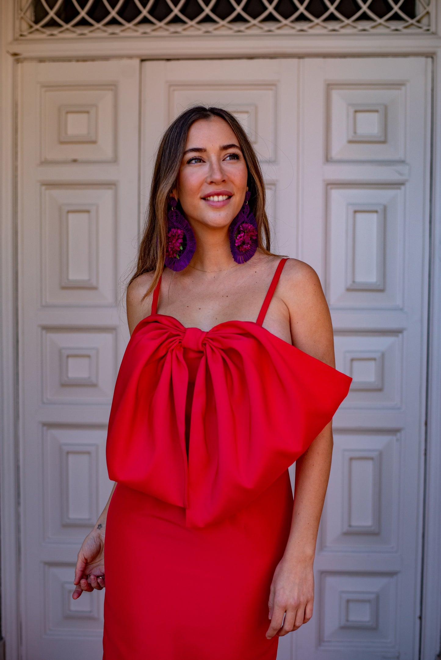 Red Capri Dress