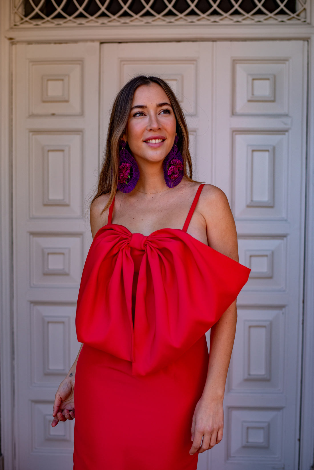 Vestido Capri rojo