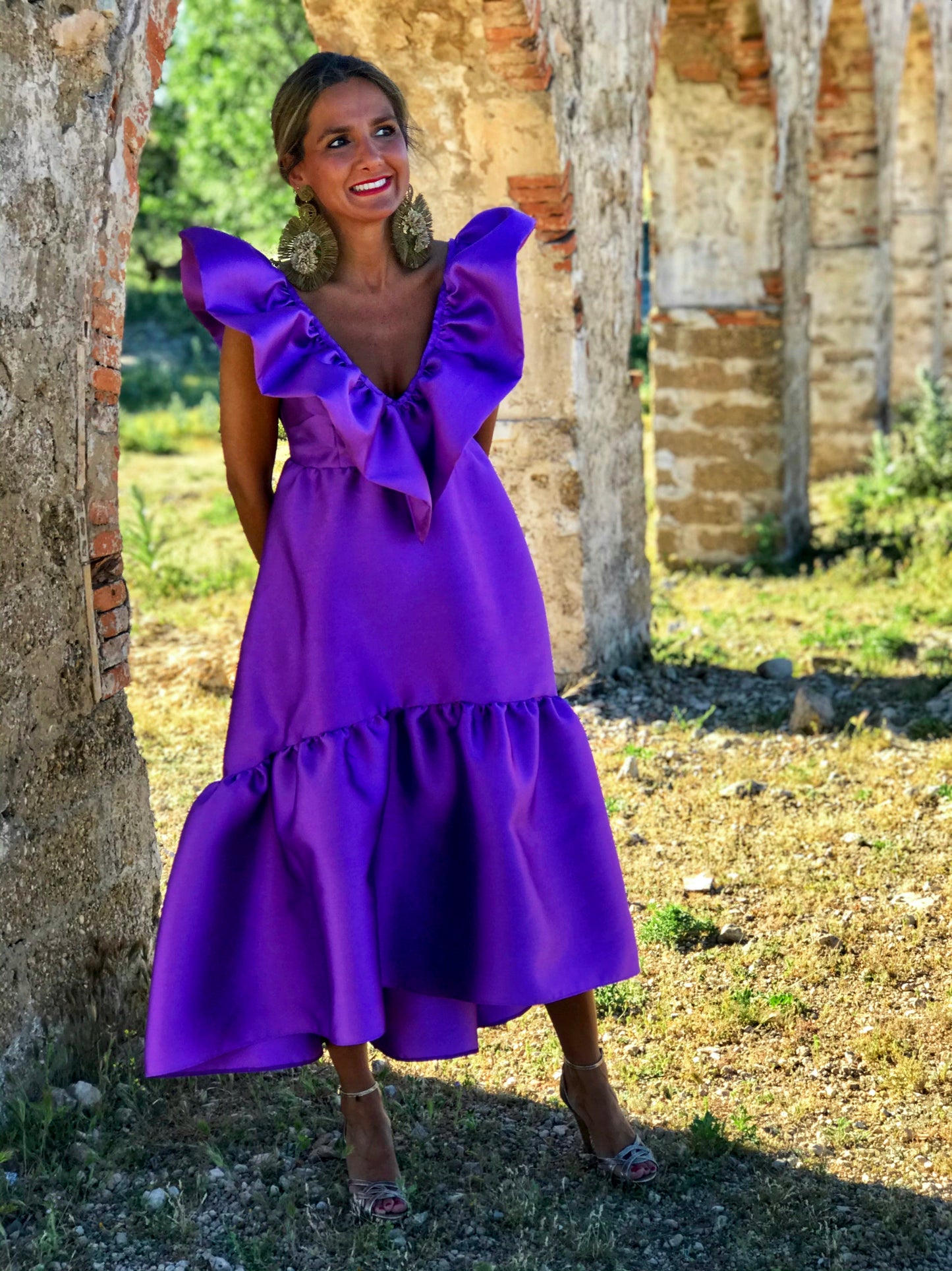 Purple Seville Dress