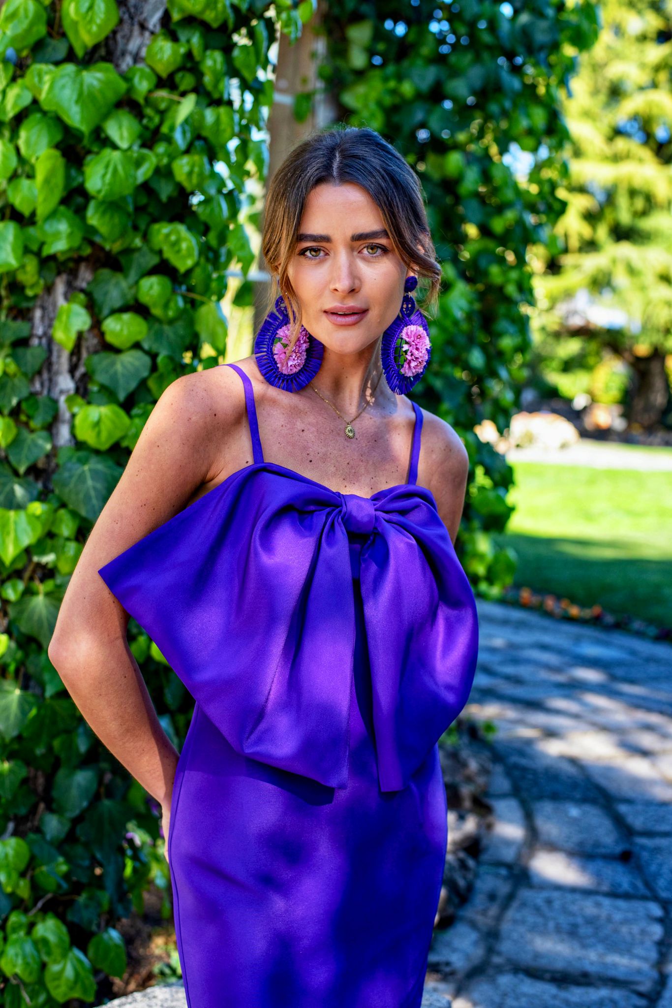 Purple Capri Dress