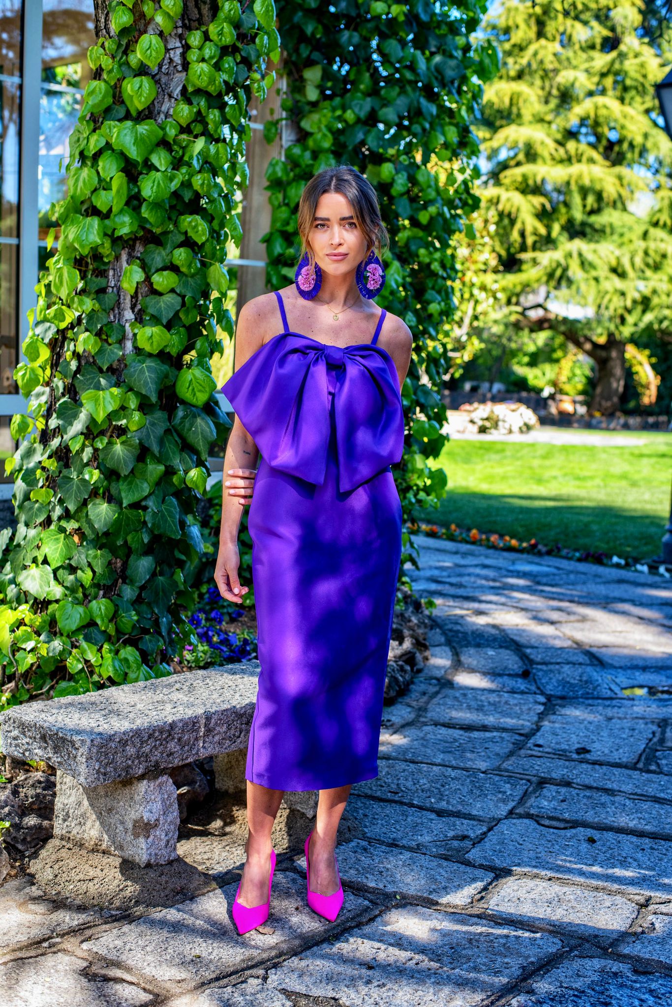 Purple Capri Dress