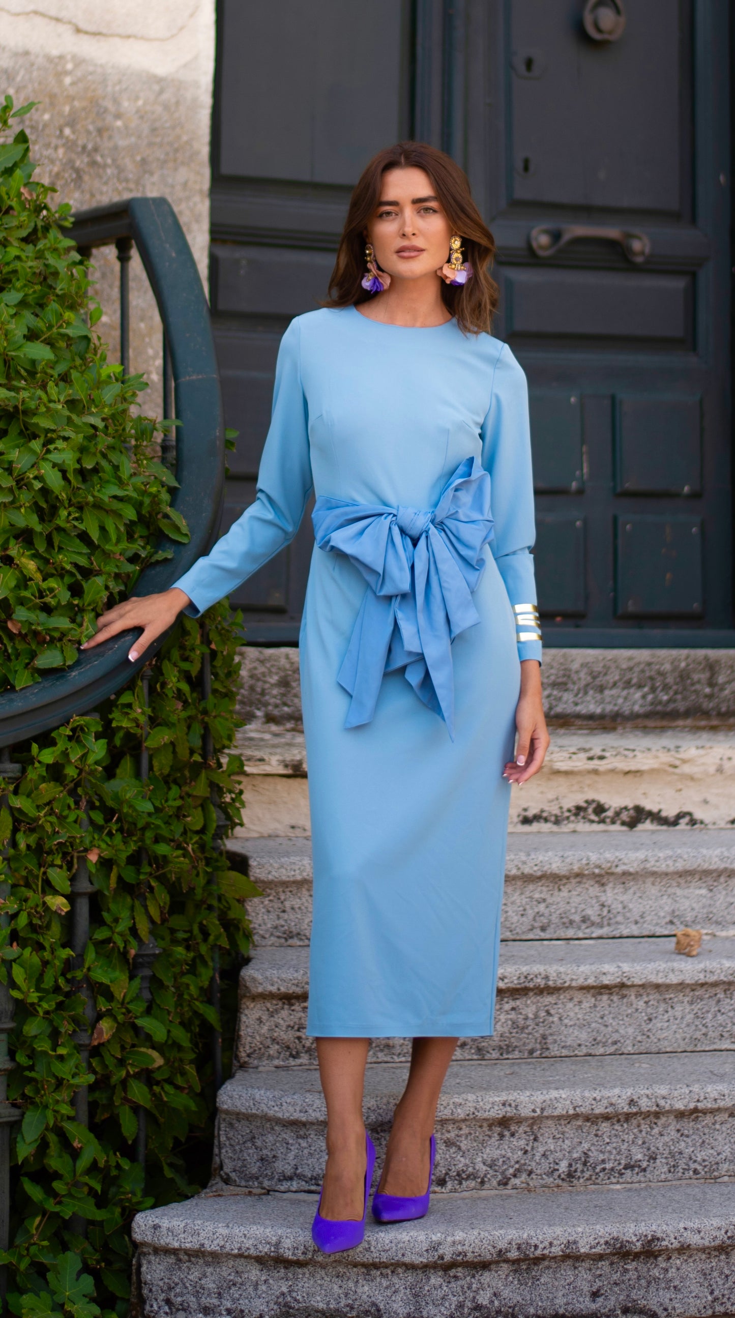 Blue Victoria dress