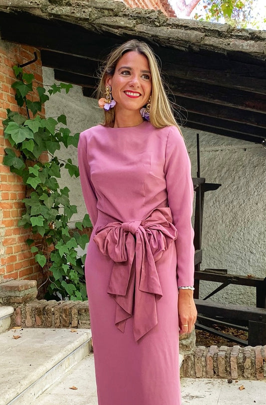 Vestido Victoria rosa